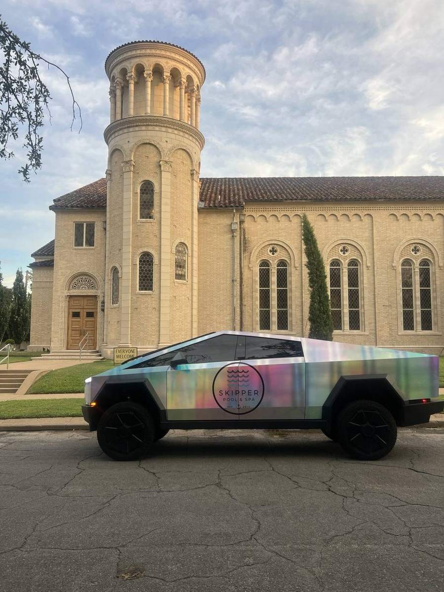 Skipper Pool & Spa Cybertruck by church